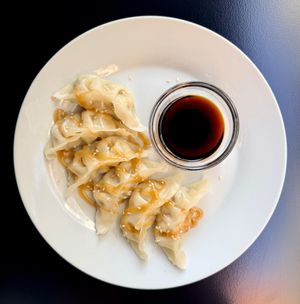Gyoza   at La Camelia Vegan Bar in Bilbao
