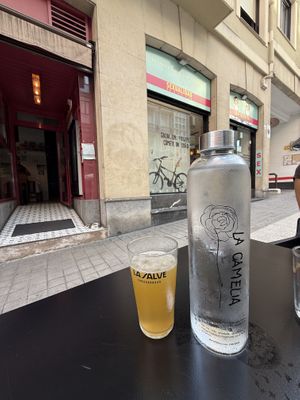   at La Camelia Vegan Bar in Bilbao