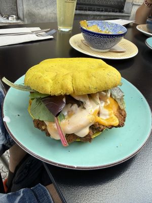   at La Camelia Vegan Bar in Bilbao