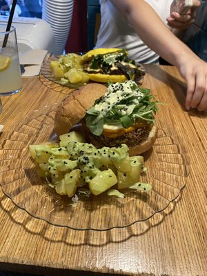   at La Camelia Vegan Bar in Bilbao