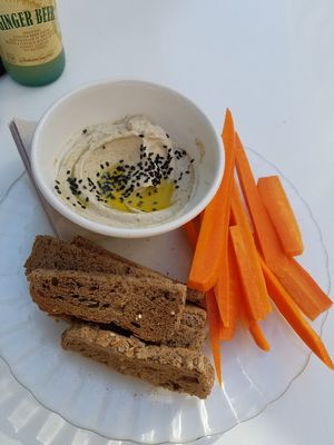 Tofu dip at La Camelia Vegan Bar in Bilbao