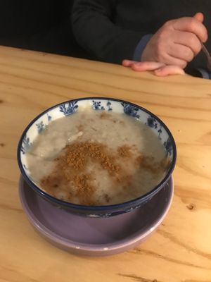 Arroz doce at La Camelia Vegan Bar in Bilbao