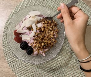 Chía bowl at La Camelia Vegan Bar in Bilbao