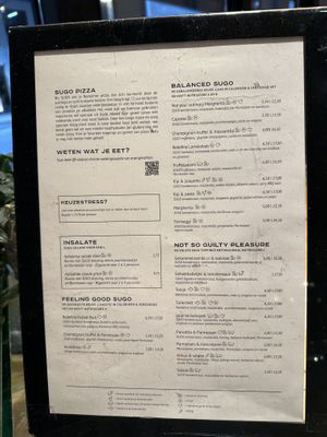 Menu   at Sugo Pizza Al Taglio - Aert van Nesstraat in Rotterdam
