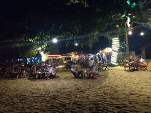 From the beach at Cafe do Mar in Ilha Grande