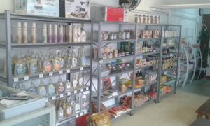 Health food shop at Natural Plus in Outlying Islands
