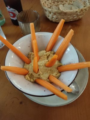 Hummus at Brown Sugar in Cadaques