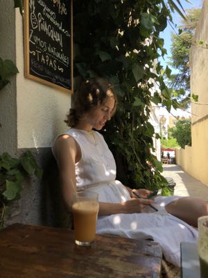 Jus de fruit  at Brown Sugar in Cadaques