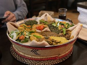 Veganer Probierteller für 2 Personen  at Kilimanjaro in Heidelberg