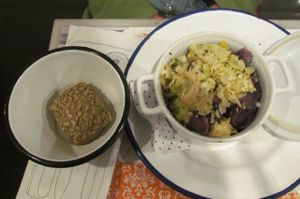 Dilys' meal at Frulez in Bari