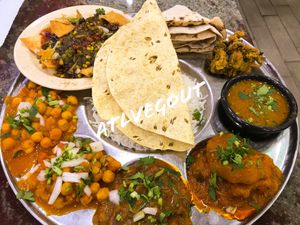 Thali at Chat Patti in Decatur