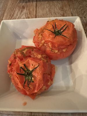 Yemista  at Avlee Greek Kitchen in Brooklyn