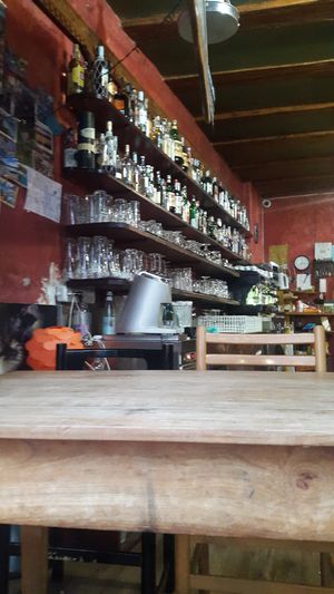 Inside bar at Nadamas in Bolzano