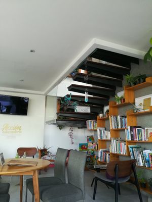 Library at Boticasol in Armenia