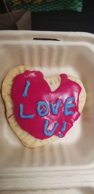 Vegan pop tart at Harmony Bakery in Baltimore