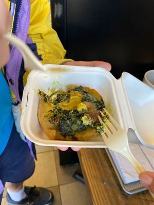 mushroom spinach tart! 🤩  at Harmony Bakery in Baltimore
