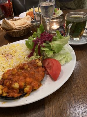 Vegetarisches Gericht  at Sahara in Heidelberg