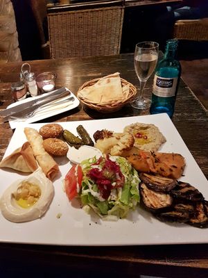 Sahara Mixed Plate at Sahara in Heidelberg