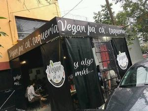 Vegan pa' cá', taquería. at Vegan Pa' Cá' in Mexico City