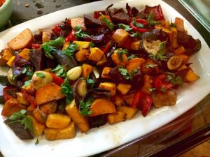 warm salad at Beyond the Kale in Bath