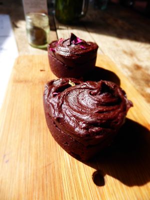 Superb Chocolate Cake at Beyond the Kale in Bath