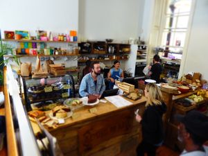 great vibe at Beyond the Kale in Bath