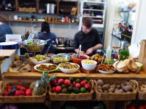 Fabulous food at Beyond the Kale in Bath