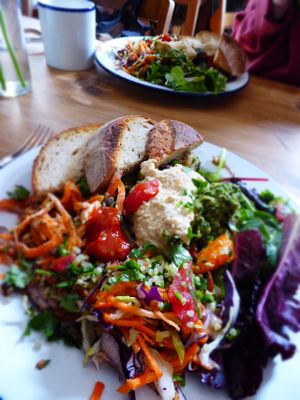 Tasty Lunch at Beyond the Kale in Bath