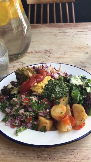 Salad at Beyond the Kale in Bath