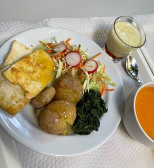Seitan à Lagareiro at Veg-e-tal in Almada