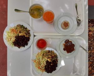 Menus com pratos do dia ao almoço at Veg-e-tal in Almada