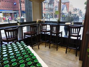 Eating area at front of Vbites - Holland & Barrett at VBites - Holland & Barrett in Chester