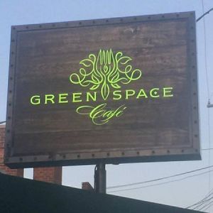 GreenSpace Cafe Sign at GreenSpace Cafe in Ferndale