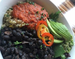 Chiapas Bowl at GreenSpace Cafe in Ferndale