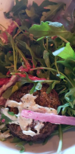 Salad algean at GreenSpace Cafe in Ferndale