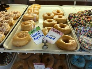 Vegan donuts at Rebel Donuts - Wyoming Blvd in Albuquerque
