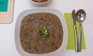 Delicious lentil soup at FOAM in The Hague