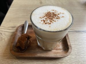 Pumpkin spice latte: tasty at FOAM in The Hague