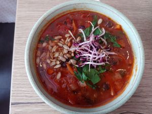 Excellent soup at FOAM in The Hague