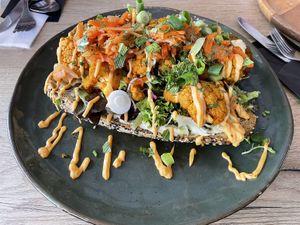 Sandwich with fried califlowers -> 🤤  at FOAM in The Hague