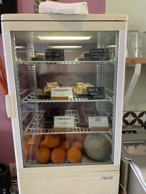 Choices of cakes  at FOAM in The Hague