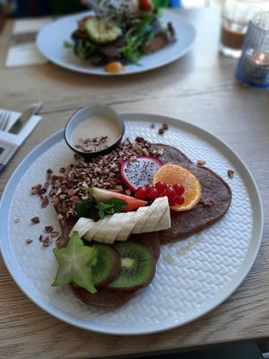 Pancakes at FOAM in The Hague