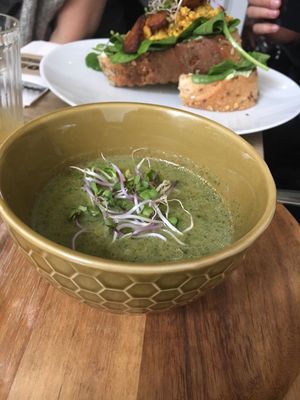 Soup of the day at FOAM in The Hague