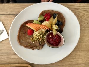 Pancakes at FOAM in The Hague