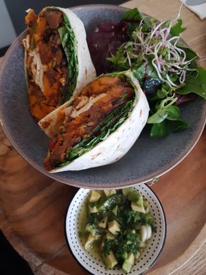 Burritos from the daily special. I wish they were available permanently at FOAM in The Hague