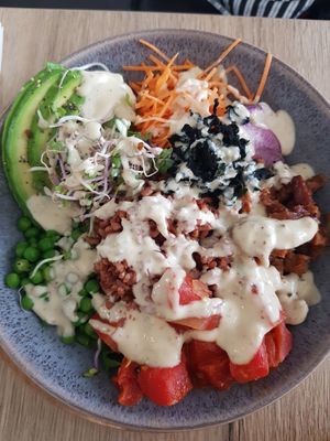 Sushi bowl at FOAM in The Hague