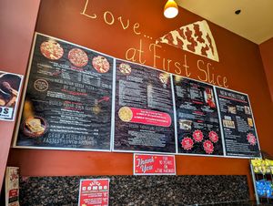 The Menu for All at Slice On The Avenue in White Marsh