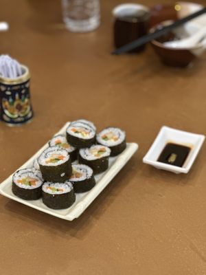 Sushi   at Fuyue Xianju Vegetarian Restaurant in Macau
