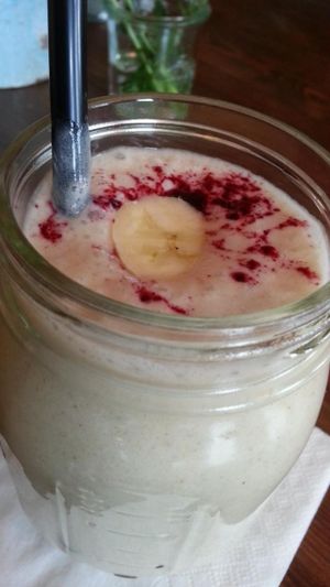 maca shake at The Bowl - Warschauer Str in Berlin