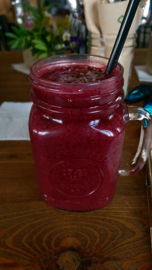 purple haze smoothie  at The Bowl - Warschauer Str in Berlin